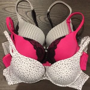Lane Bryant Cacique 3pk Smooth Boost Plunge